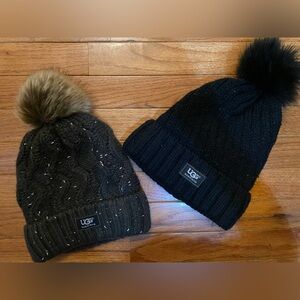 Ugg Knit Beanie Winter Hat with Pom
